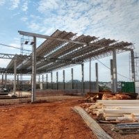 Obras Industriais: Construção da Nova Loja Stock Atacado, do Grupo CSD, na Av. Brasília em Londrina